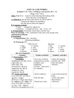 giao an tieng anh 6 bai 15 tiet 3