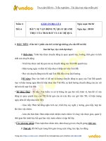 Giáo án địa lí 6: sự vận động tự quay quanh trục của trái đất và các hệ quả vndoc com