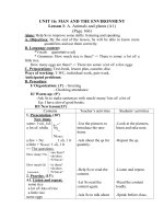 giao an tieng anh 6 bai 16 tiet 1