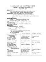 giao an tieng anh 6 bai 16 tiet 2