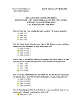 Bo cau hoi lop nhan thuc dang