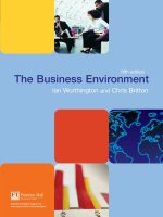 Ebook The business environment (fifth edition): Part 1