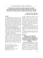 Đánh giá kết quả bơm xi măng sinh học tạo hình thân đốt sống bằng hệ thống bóng kép điều trị lún xẹp đốt sống do loãng xương tại Bệnh viện Đại học Y Hà Nội