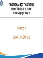 Chương 1  TỔNG QUAN về KIỂM THỬ PHẦN mềm