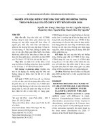 Nghiên cứu đặc điểm vi thể ung thư biểu mô buồng trứng theo phân loại của Tổ Chức Y Tế Thế Giới năm 2020