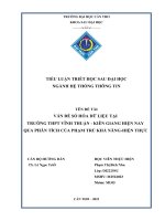 TIỂU LUẬN TRIẾT HỌC MÁC  LÊNIN_ KHẢ NĂNG HIỆN THỰC