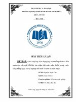 Anh (chị) hãy vận dụng quy luật thống nhất và đấu tranh của các mặt đối lập vào nhận diện các mâu thuẫn trong cuộc sống hằng ngày