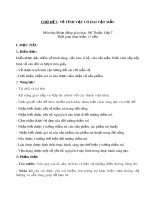 Giáo án Mĩ Thuật lớp 7: Chủ đề - Vẽ tĩnh vật có hai vật mẫu