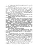 Câu 1 : Quan niệm, đặc điểm quyền lực nhà nước và tính thống nhất của quyền lực nhà nước