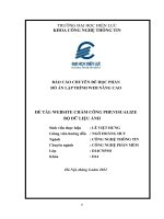 Đồ án lập trình web nâng cao