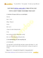 Ngữ pháp tiếng anh lớp 5 unit 12: dont ride your bike too fast   vndoc com