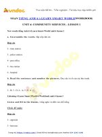 Sách bài tập tiếng anh lớp 6 unit 6 lesson 1   vndoc com