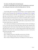 Tiểu luận cao học so sánh hệ thống tòa án của việt nam với hệ thống tòa án anh, từ đó rút ra những giá trị tham khảo cho đổi mới hệ thống chính trị ở việt nam