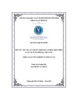 Thủ tục xét tha tù trước thời hạn có điều kiện theo luật tố tụng hình sự việt nam