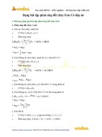 Dạng bài tập phản ứng đốt cháy este có đáp án  vndoc com