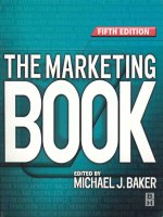 Ebook The marketing book: Part 1