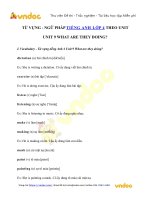 Từ vựng   ngữ pháp tiếng anh lớp 4 unit 9 what are they doing?   vndoc com