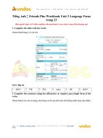 Tiếng anh 7 friends plus workbook unit 3 language focus trang 23 vndoc com