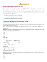 Xác định tên kim loại và oxit kim loại   để học tốt môn hóa học lớp 12   vndoc com