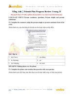 Tiếng anh 7 friends plus progress review 1 trang 33 vndoc com