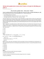 100 câu trắc nghiệm amin, amino axit, protein có lời giải chi tiết (nâng cao   phần 3)   để học tốt môn hóa học lớp 12   vndoc com