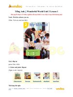 Tiếng anh 3 wonderful world unit 2 lesson 1 vndoc com