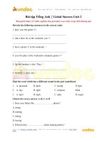 Bài tập tiếng anh 7 gobal success unit 2 vndoc com