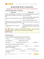 Bài tập thì hiện tại đơn và tương lai đơn vndoc com