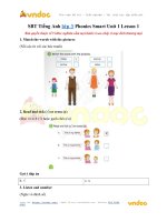 SBT tiếng anh lớp 3 phonics smart unit 1 lesson 1 vndoc com