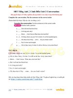 SBT tiếng anh 7 cánh diều unit 2 conversation vndoc com