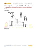 Sách bài tập tiếng anh 3 wonderful world unit 1 lesson 3 vndoc com