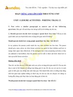 Should parents decide how teenagers spend their free time?   vndoc com