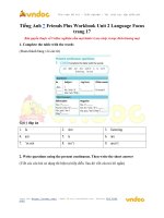 Tiếng anh 7 friends plus workbook unit 2 language focus trang 17 vndoc com