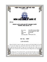 Pháp luật về giải quyết tranh chấp thương mại quốc tế 12