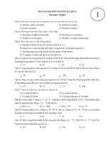 BÀI TẬP CHƯƠNG NGUYÊN TỬ (SỐ 1)