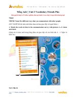 Tiếng anh 7 unit 2 vocabulary friends plus vndoc com