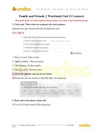 Family and friends 3 workbook unit 11 lesson 6 vndoc com