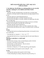 BIÊN SOẠN ĐỀ KIỂM TRA 1 TIẾT- HỌC KÌ II