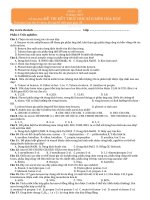 SỞ GD & ĐT THANH HÓA