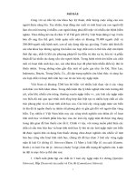 Luận án nghiên cứu thành phần hoá học và thăm dò hoạt tính sinh học của ba loài thực vật ngập mặn vùng ven biển việt nam cỏ chông (spinifex littoreus), hếp (scaevola taccada) và cóc đỏ (lumnitze