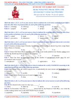 cô vũ mai phương đề thi thử tốt nghiệp thpt 2023  sở giáo dục và đào tạo vĩnh phúc final