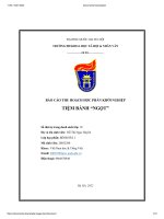 Báo cáo thu hoạch học phần khởi nghiệp tiệm bánh ngọt