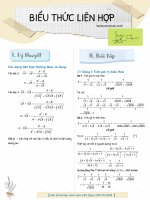 Su dung bieu thuc lien hop trong giai toan