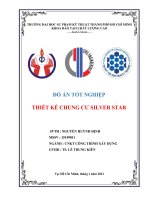 (Đồ án tốt nghiệp) Thiết kế chung cư Silver star