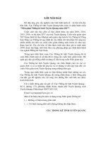 Niên giám thống kê tỉnh tuyên quang 2017