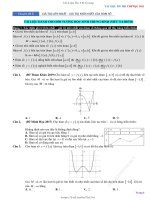 GIÁ TRỊ MIN, MAX CỦA HÀM SỐ TL ÔN THI THPTQG