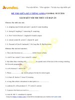 Đề thi tiếng anh lớp 6 giữa học kì 2 global success số 5   vndoc com