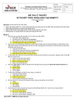 Đề Thi Hết Môn Phần Cứng Máy Tính