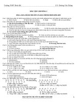 Bài Tập Chương I