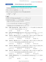 PT BẬC 2 SỐ PHỨC TL ÔN THI THPTQG